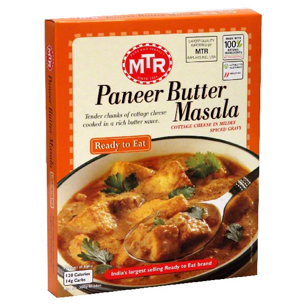 MTR Ready To Eat Paneer Butter Masala - Shop Pantry Meals At H-E-B