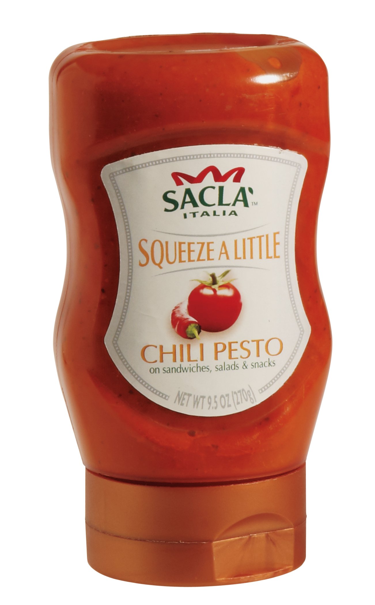 Sacla Squeeze a Little Chili Pesto Shop Pasta Sauces at HEB