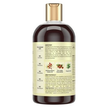SheaMoisture Strengthen & Restore Shampoo - Jamaican Black Castor Oil