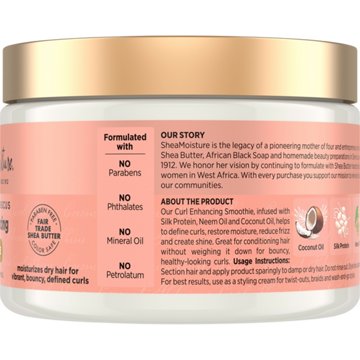 SheaMoisture Smoothie Curl Enhancing Cream - Coconut and Hibiscus
