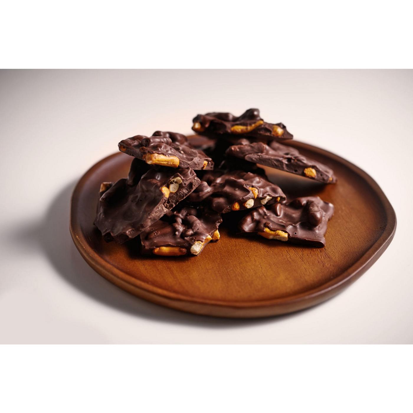 Bark Thins Dark Chocolate Pretzel & Sea Salt Snacking Bars; image 5 of 5