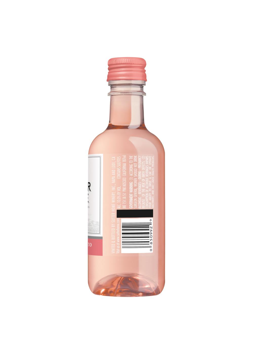 Sutter Home Family Vineyards Pink Moscato 187 mL Bottles; image 2 of 7
