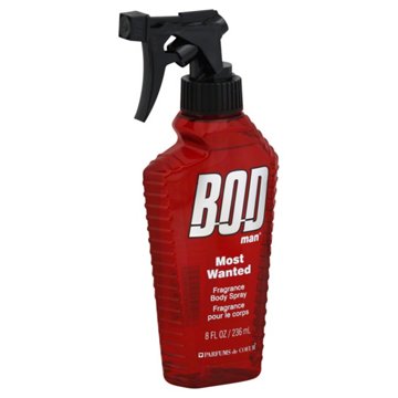 BOD Man Most Wanted Fragrance Body Spray, 8 oz
