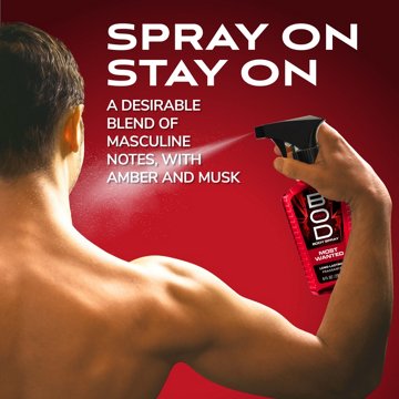 BOD Man Most Wanted Fragrance Body Spray, 8 oz