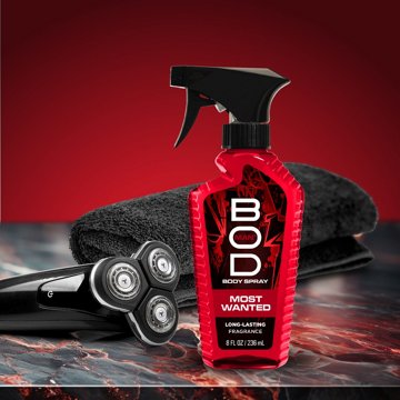 BOD Man Most Wanted Fragrance Body Spray, 8 oz