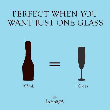 La Marca Prosecco Italy Sparkling Wine, 187 mL