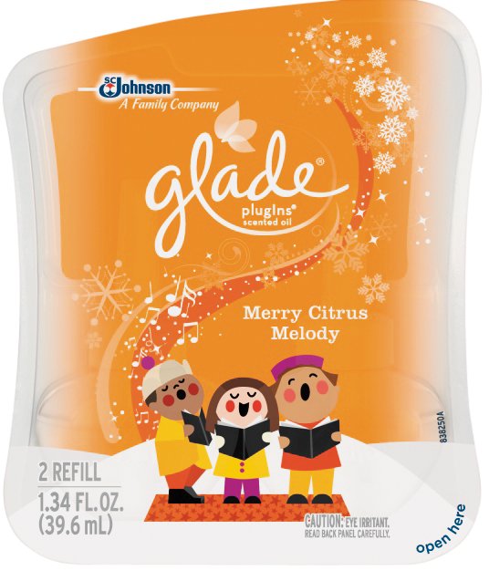 Glade Holiday Plug In Oil Refills Merry Citrus Melody Shop Scented