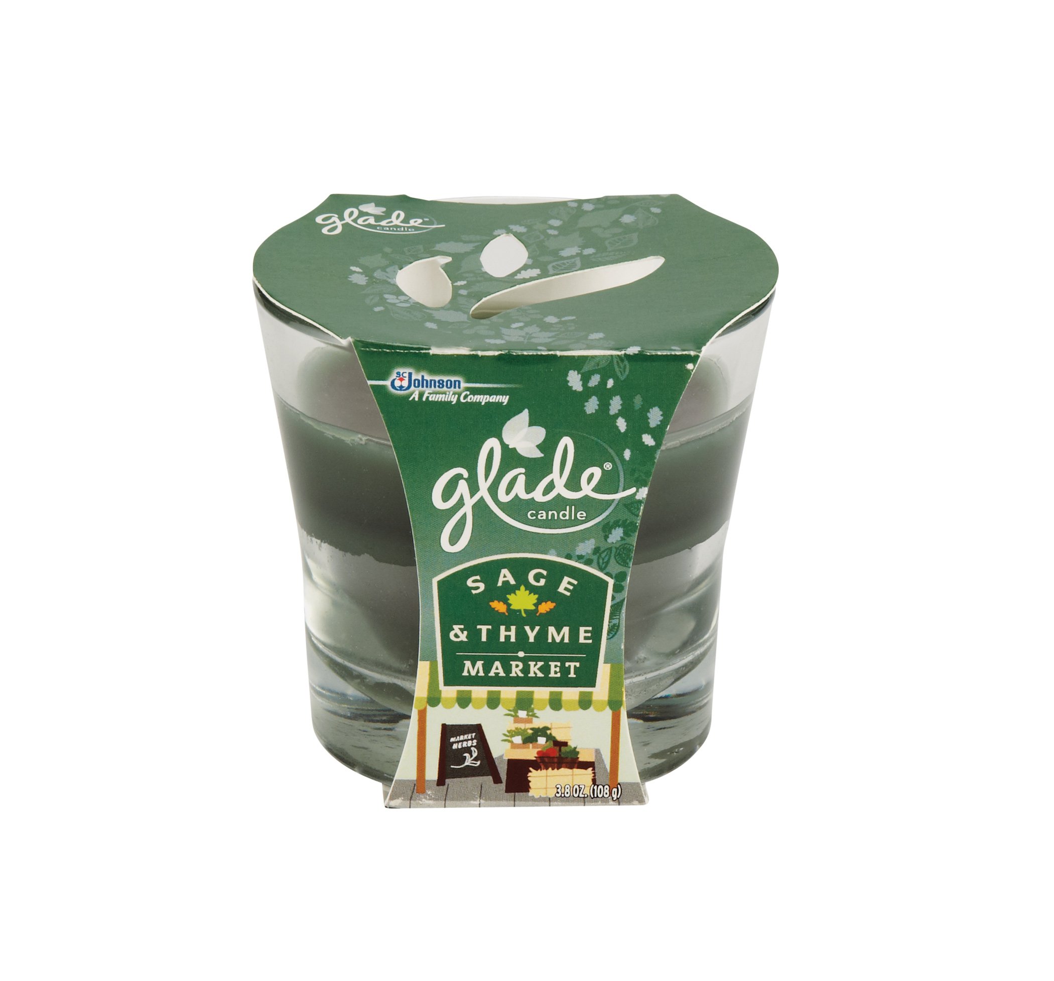 Glade Holiday Wax Melts Sage & Thyme Market Shop Air Fresheners