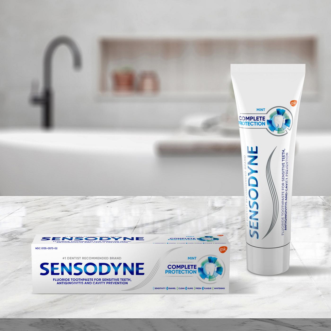Sensodyne Complete Protection Toothpaste - Mint; image 6 of 8