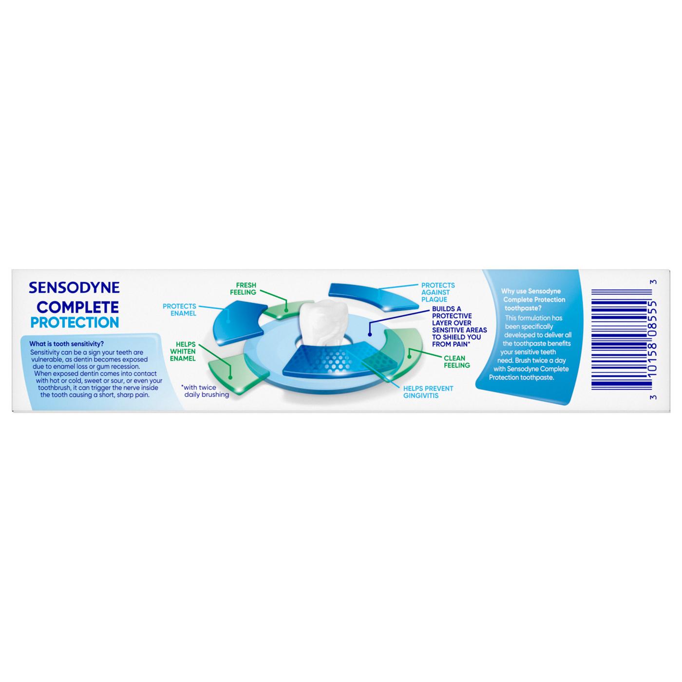 Sensodyne Complete Protection Toothpaste - Mint; image 7 of 8