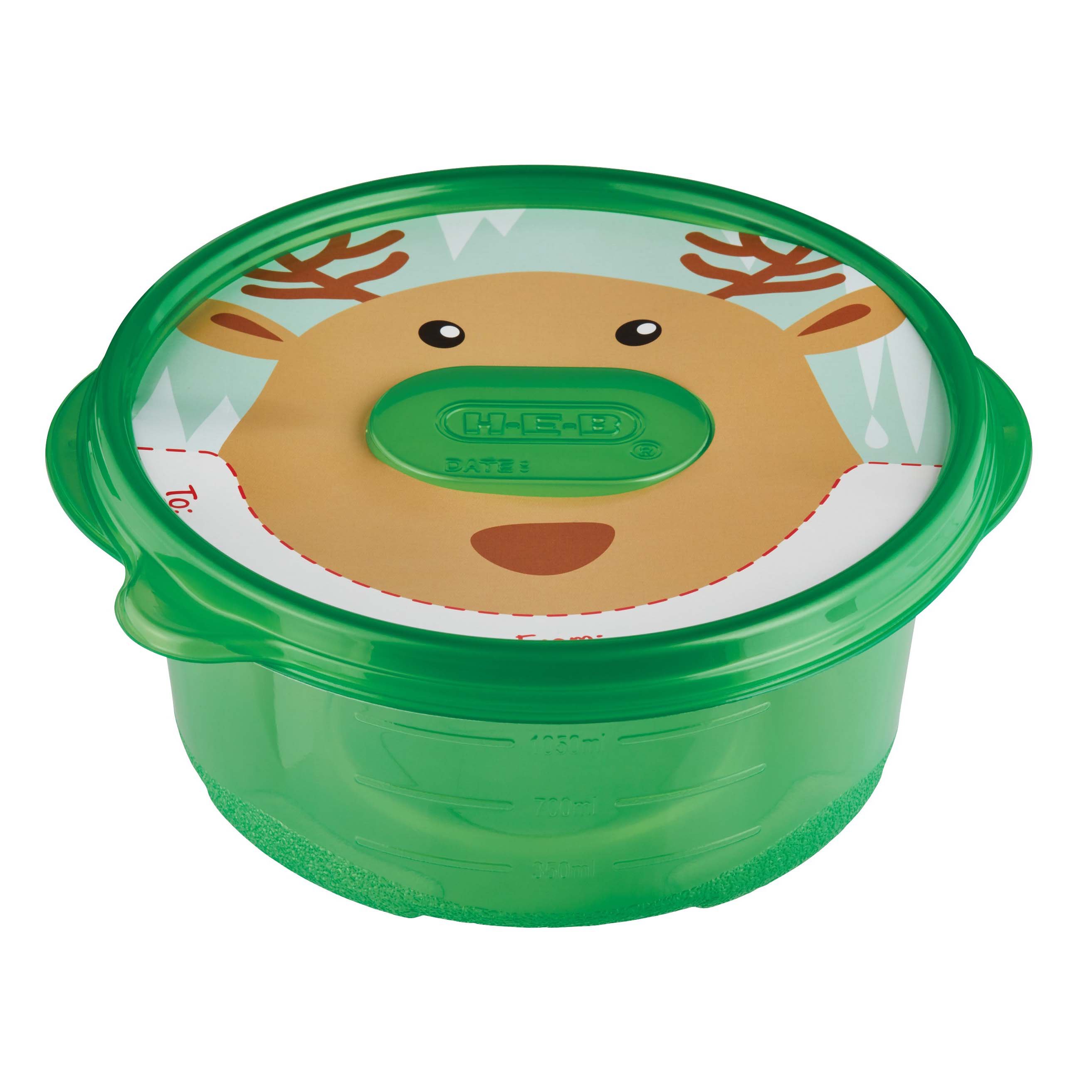 Destination Holiday Summer Reusable Meal Prep Containers with Ice Cream  Lids, 10 pk - Shop Food Storage at H-E-B