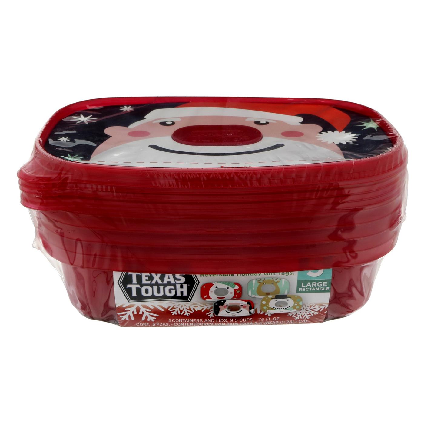 2 Litre Rectangular Ice Cream tub with Lid/Food Storage container
