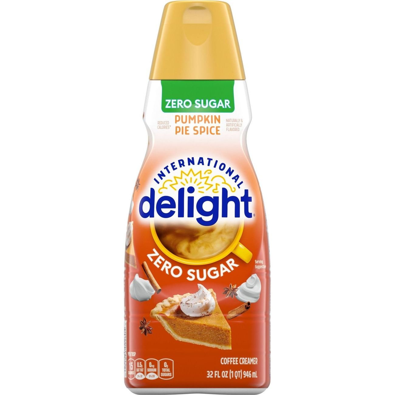 International Delight Sugar Free Pumpkin Pie Spice Liquid Coffee Creamer Shop Coffee Creamer