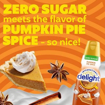 International Delight Zero Sugar Liquid Coffee Creamer - Pumpkin Pie Spice 