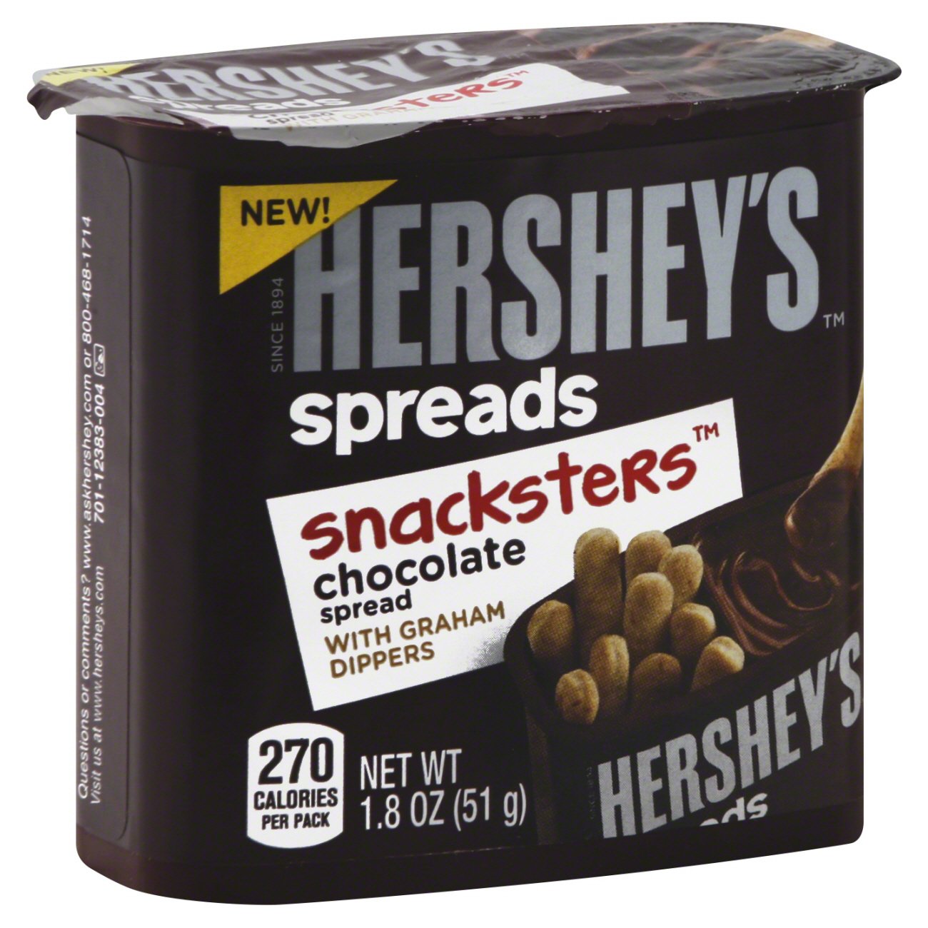 Hershey's Spreads Snacksters Chocolate Spread Shop Peanut Butter at HEB
