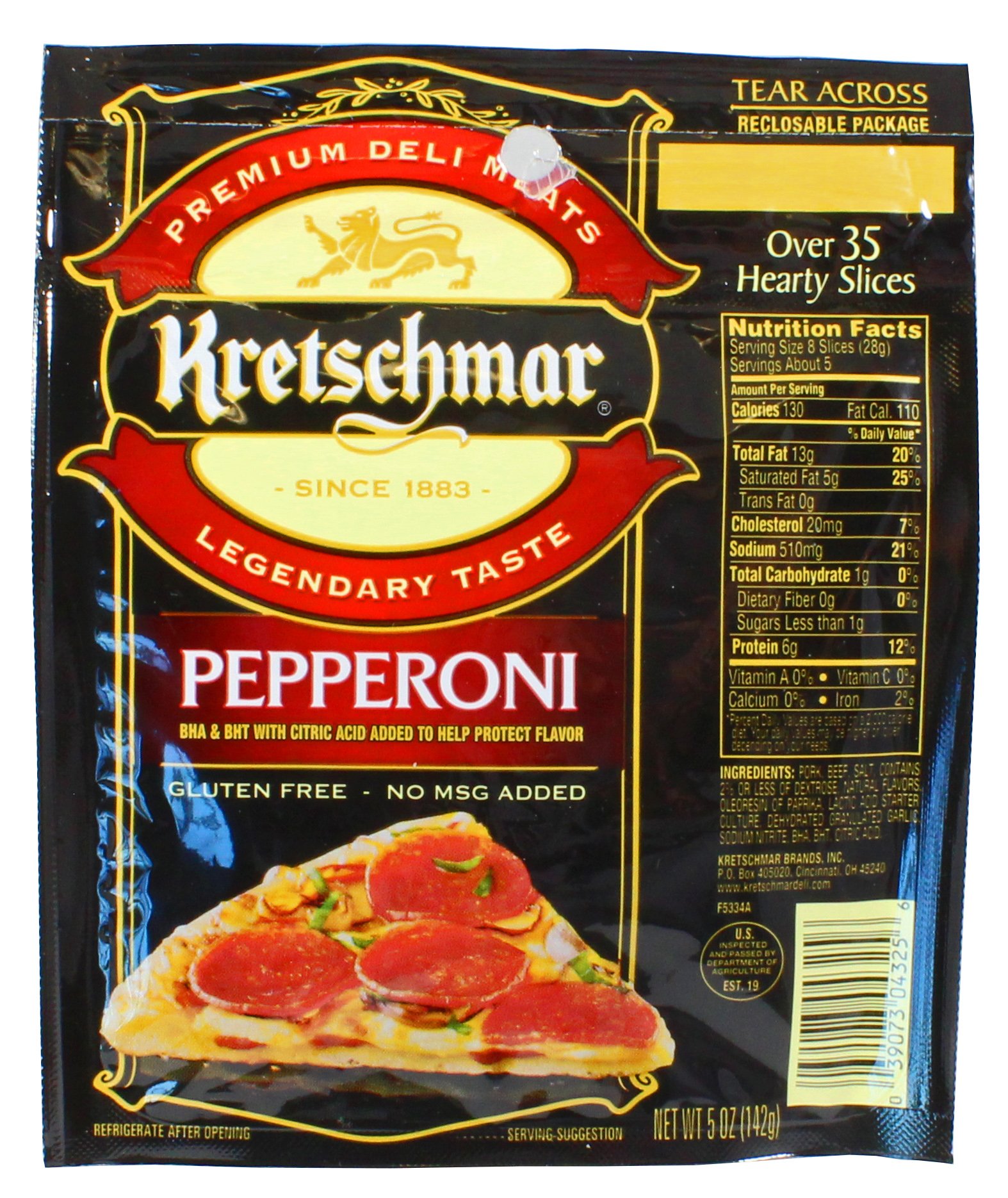 Kretschmar Pepperoni Shop Meat at HEB