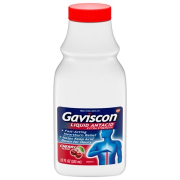 Gaviscon Extra Strength Heartburn Relief Cherry