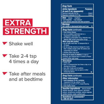Gaviscon Extra Strength Heartburn Relief Cherry