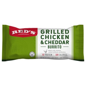 Red's 15g Protein Grilled Chicken & Cheddar Burrito