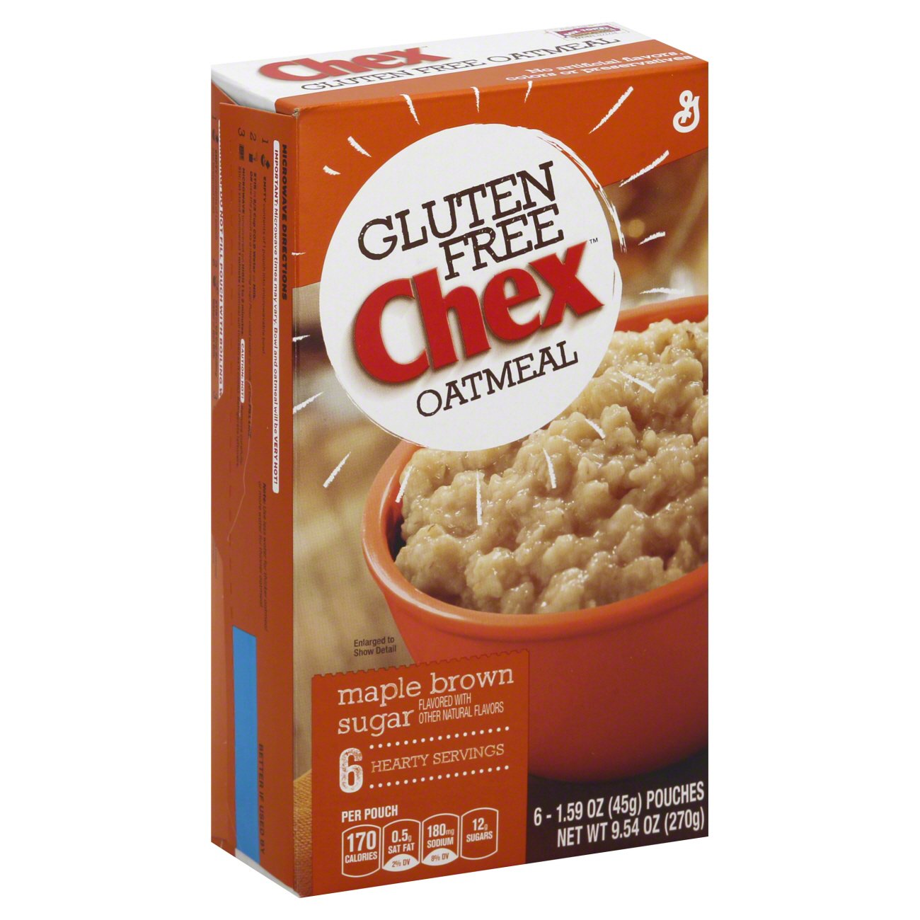 General Mills Chex Gluten Free Oatmeal Maple Brown Sugar Shop Oatmeal