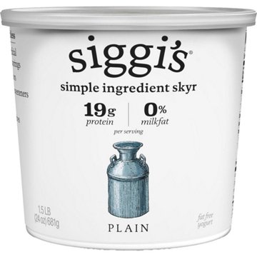 Siggi's Nonfat Strained Icelandic Skyr Yogurt - Plain