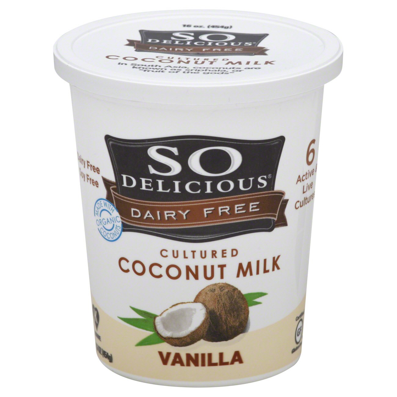 So Delicious Dairy Free Coconut Milk Vanilla Yogurt Shop Yogurt at HEB
