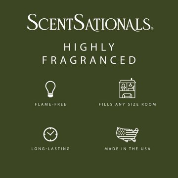 ScentSationals Tuscan Cypress Scented Wax Melt Cubes, 6 ct