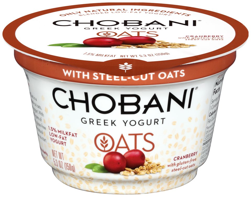 Chobani Oats Cranberry Greek Yogurt Shop Yogurt at HEB