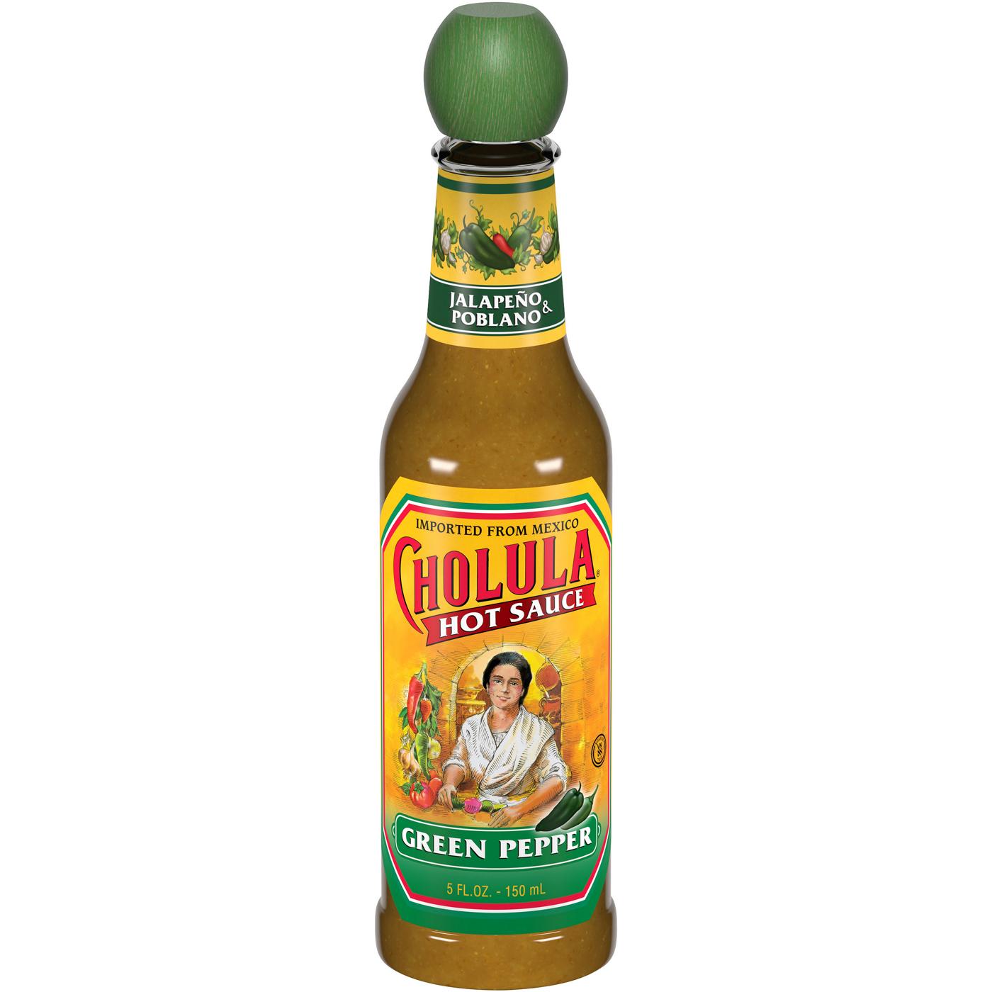 Cholula Green Pepper Hot Sauce; image 1 of 8