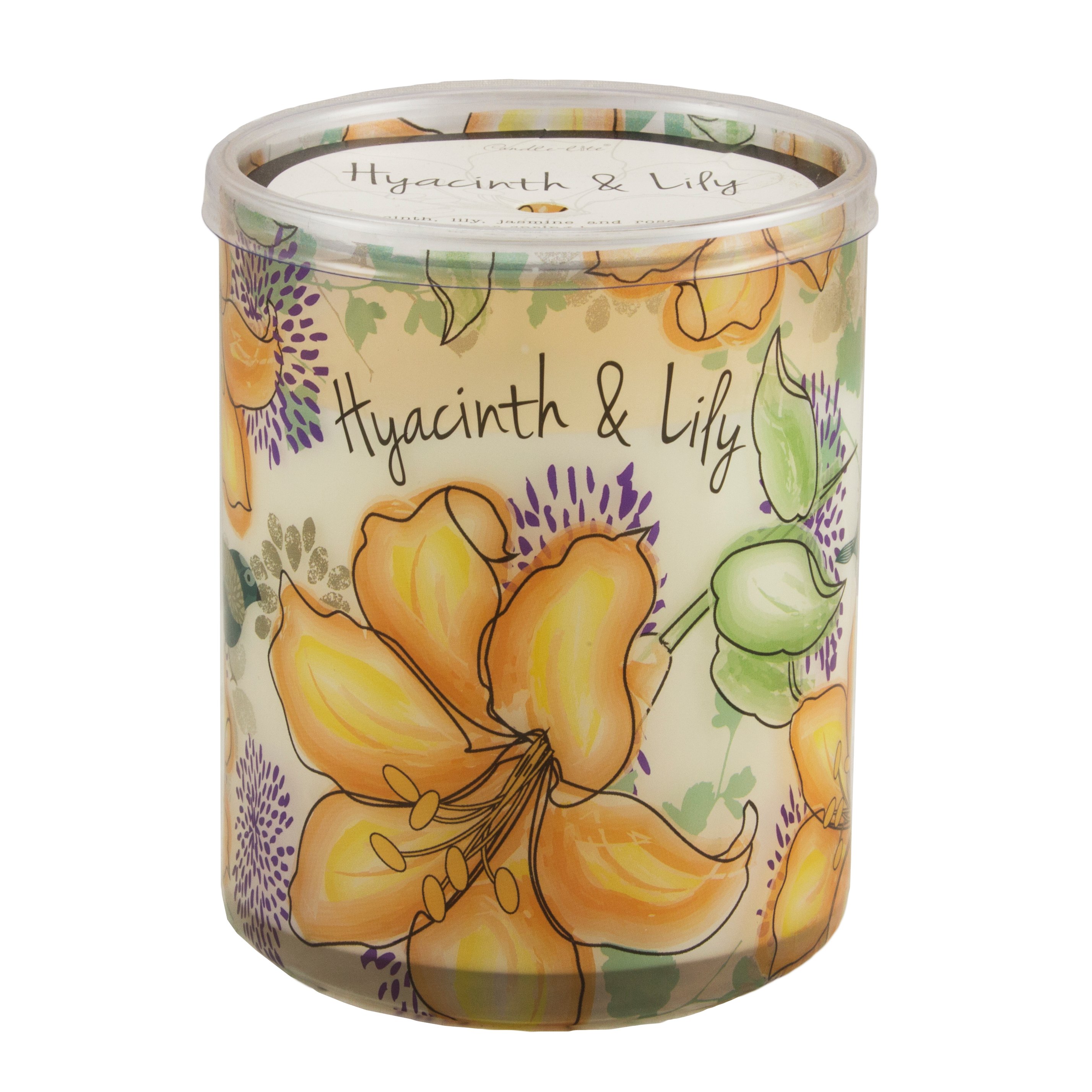 CandleLite Bloom Collection Hyacinth & Lily Cylinder Candle Shop