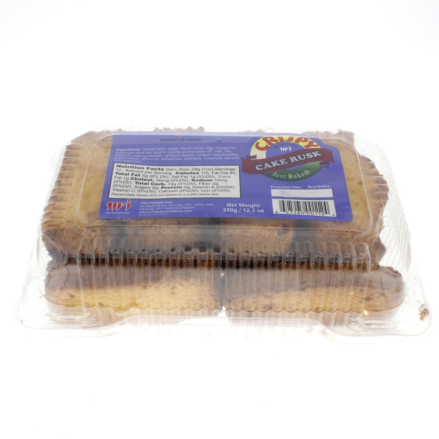 TWI Foods Inc. Crispy Cake Rusk; image 1 of 2