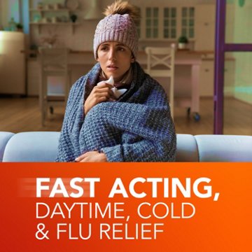 Vicks DayQuil & NyQuil SEVERE Cold & Flu Medicine, Powerful Multi-Symptom Daytime & Nighttime Relief, Combo Pack, 24 oz