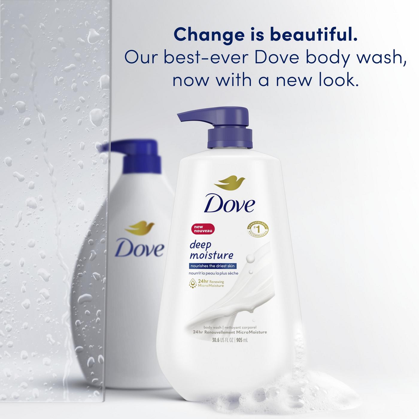 Dove Deep Moisture Body Wash with Pump; image 6 of 9