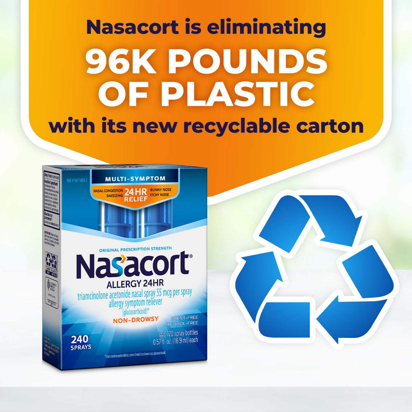 Nasacort Allergy 24 Hour Relief Nasal Spray Shop Sinus allergy at H E B Nasacort Allergy 24 Hour Relief Nasal Spray Shop Sinus allergy at H E B