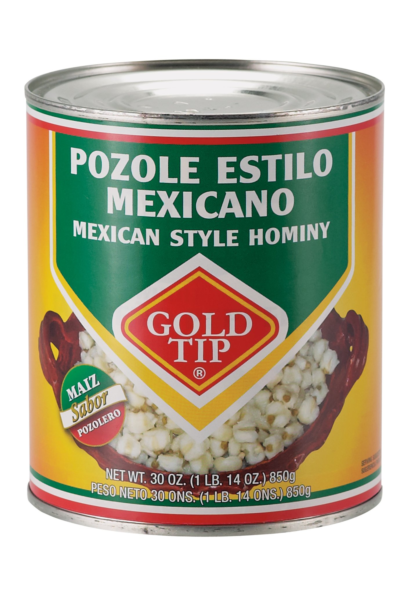 Gold Tip Hominy Mexican Style Shop Green Beans & Peas at HEB