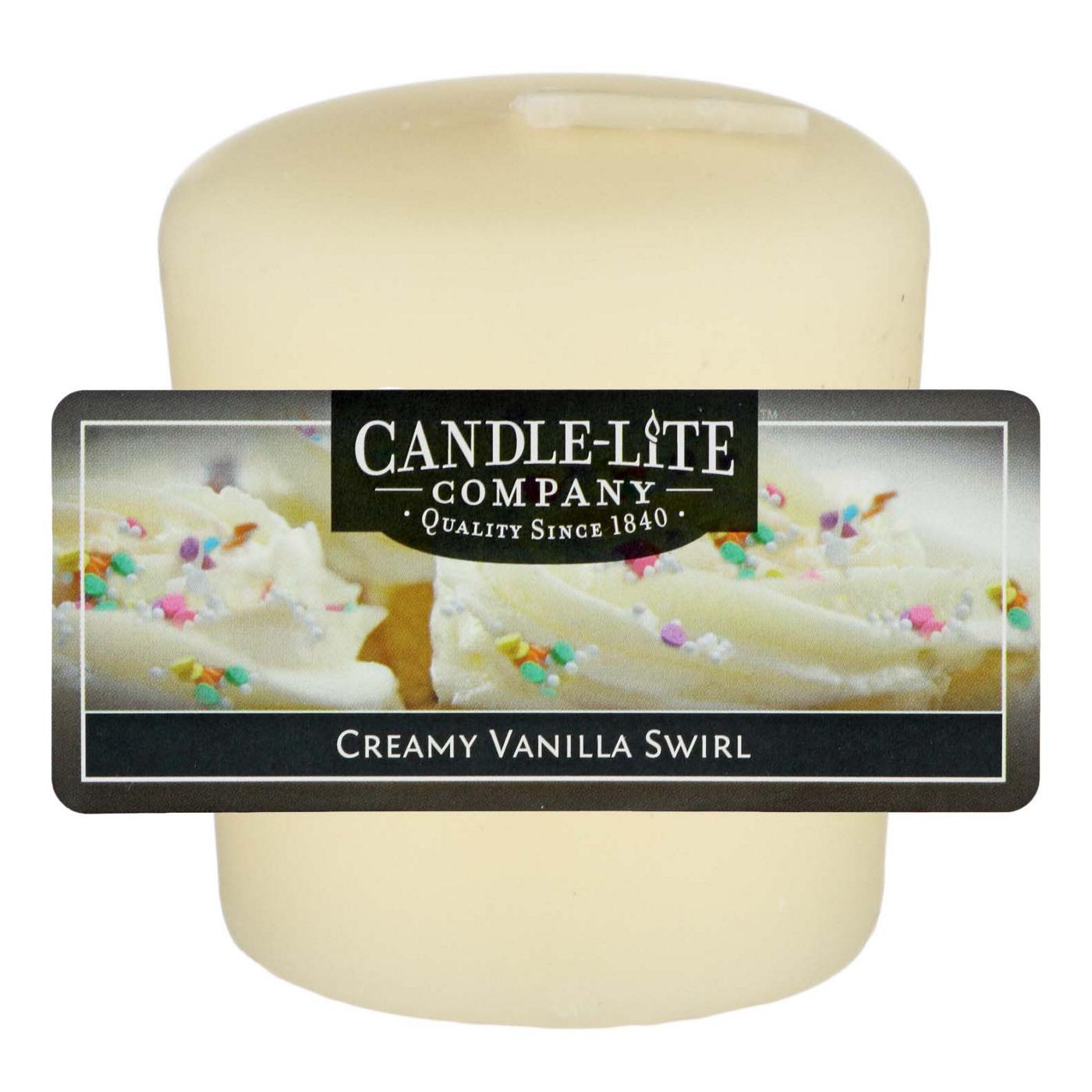 CandleLite Creamy Vanilla Swirl Scented Votive 2 inch Candle Shop