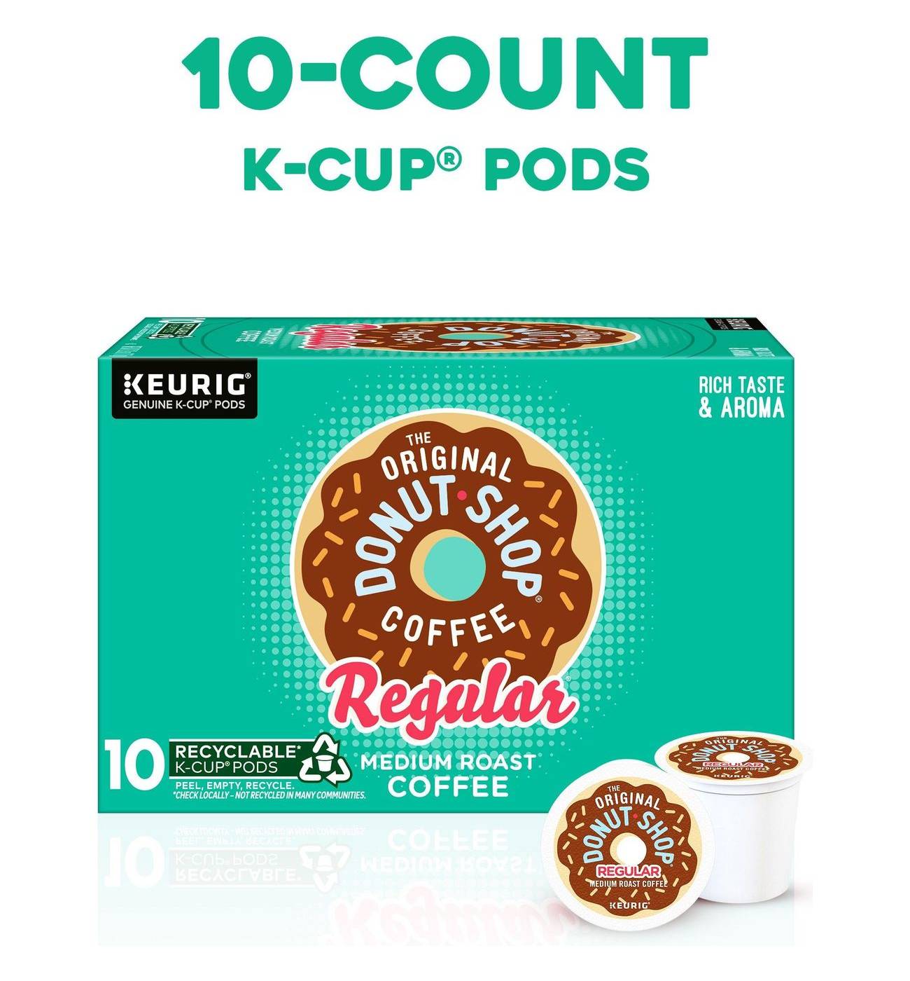 The Original Donut Shop Regular Medium Roast Single Serve Coffee K Cups; image 10 of 11