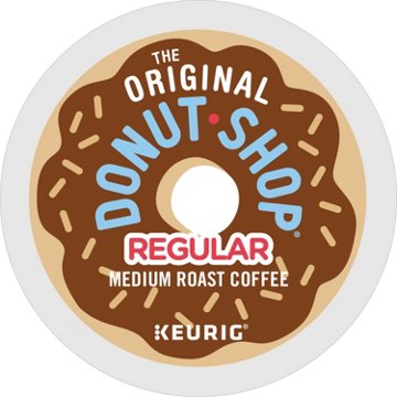 The Original Donut Shop Regular Medium Roast Single Serve Coffee K Cups, 10 ct