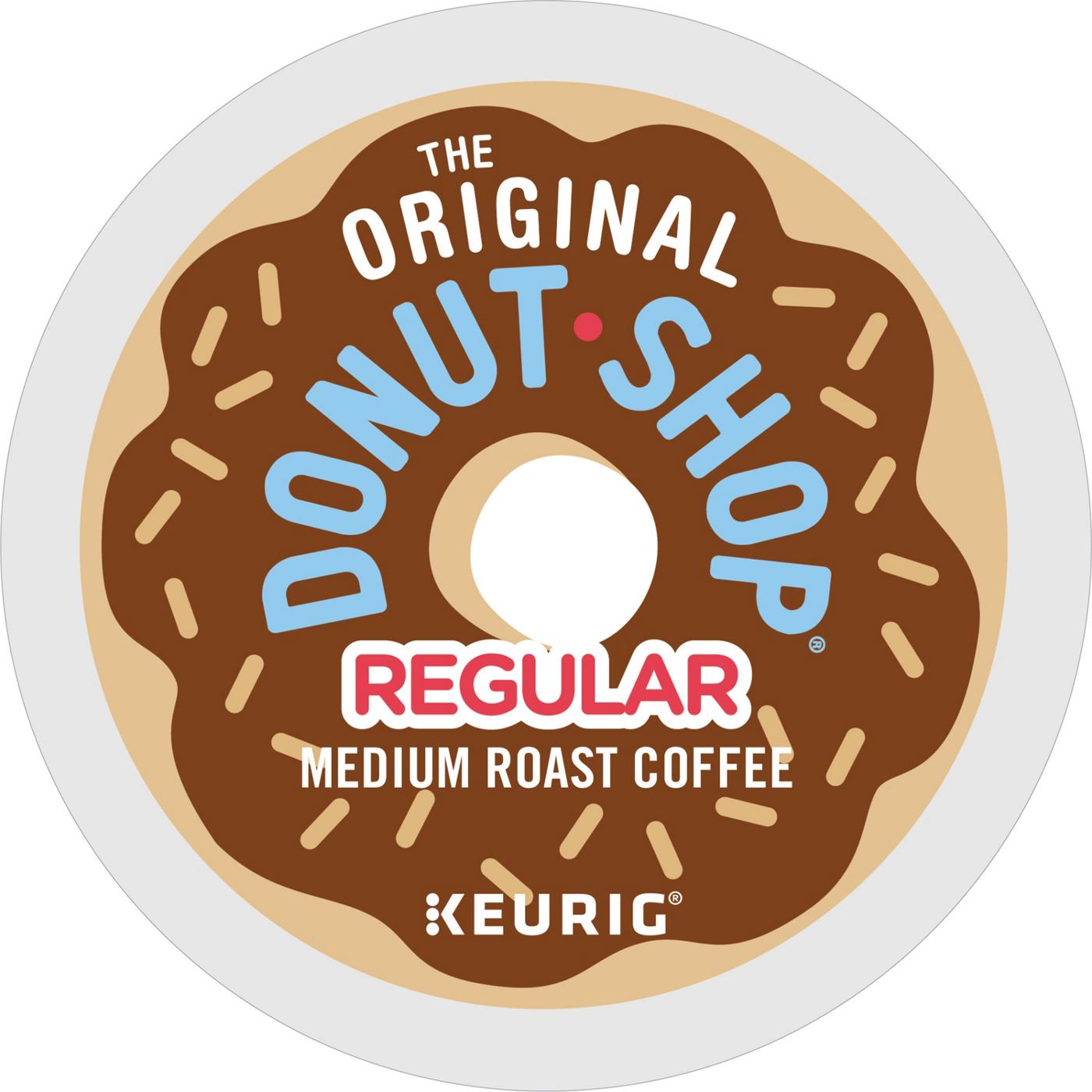 Donut Shop Regular Medium Roast Single Serve Coffee K Cups; image 3 of 4