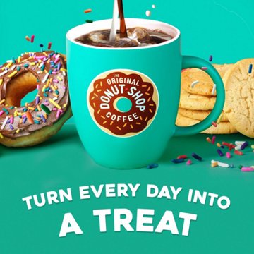 The Original Donut Shop Regular Medium Roast Single Serve Coffee K Cups, 10 ct