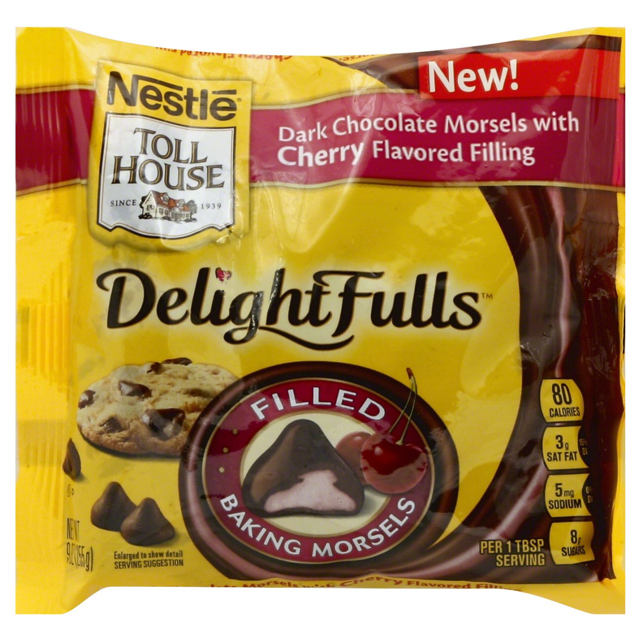 Nestle Tollhouse Delightfulls Dark Chocolate & Cherry Morsels