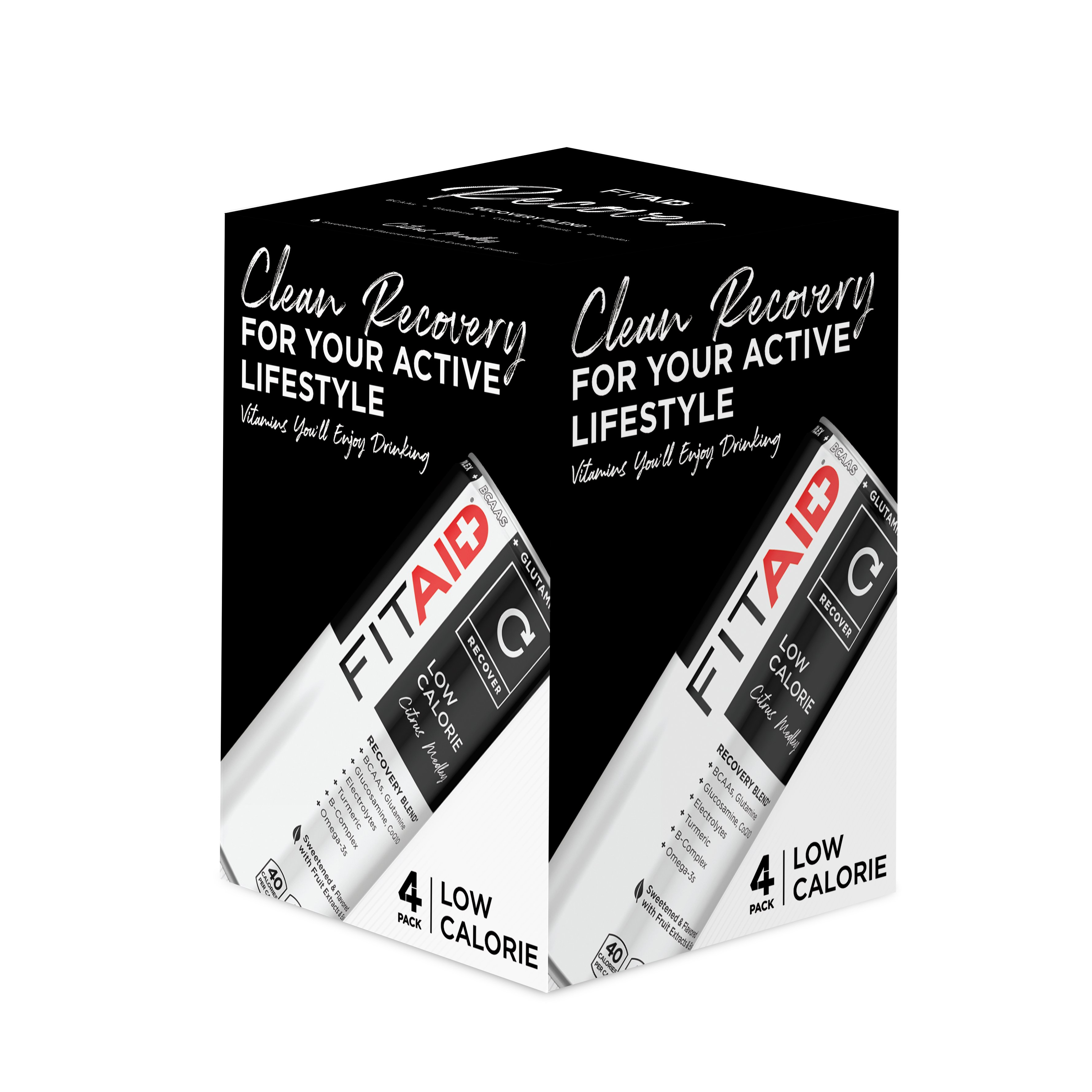 LIFEAID FITAID Recovery Blend Supplement Beverage 4 pk Shop Diet