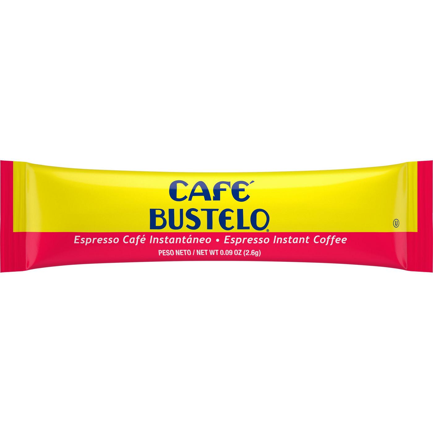 Cafe Bustelo Espresso Instant Coffee Packets; image 2 of 8