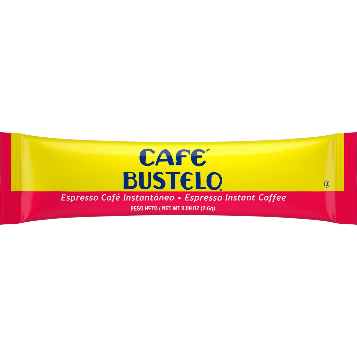 Cafe Bustelo Espresso Instant Coffee Packets; image 2 of 4