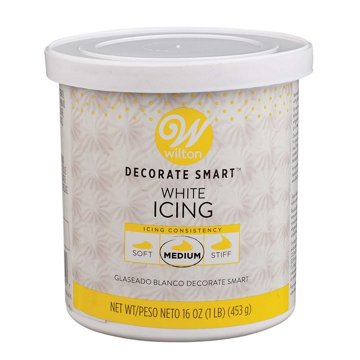 Wilton Decorate Smart White Icing, 16 oz