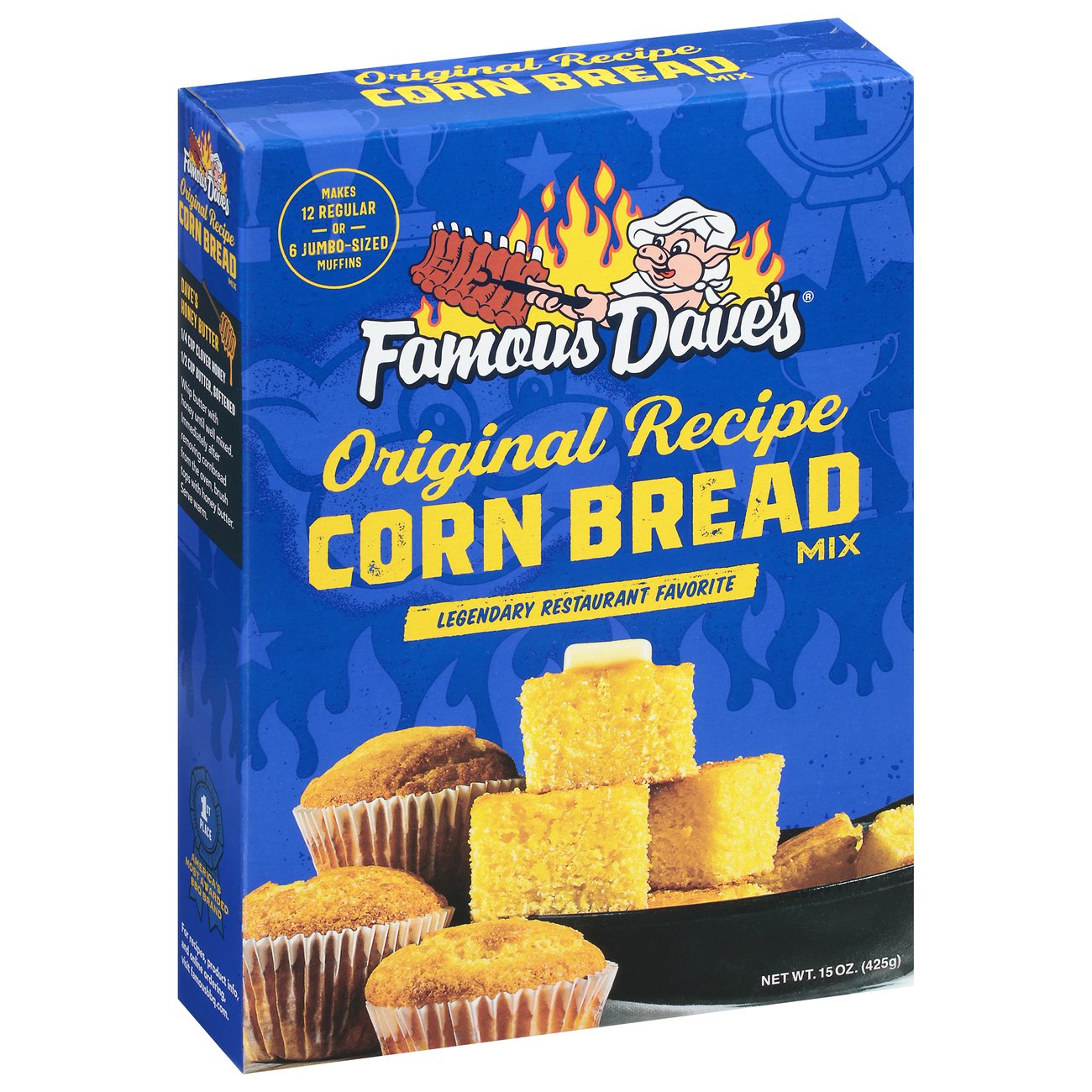 Famous Dave's Corn Bread Mix Shop Baking mixes at HEB