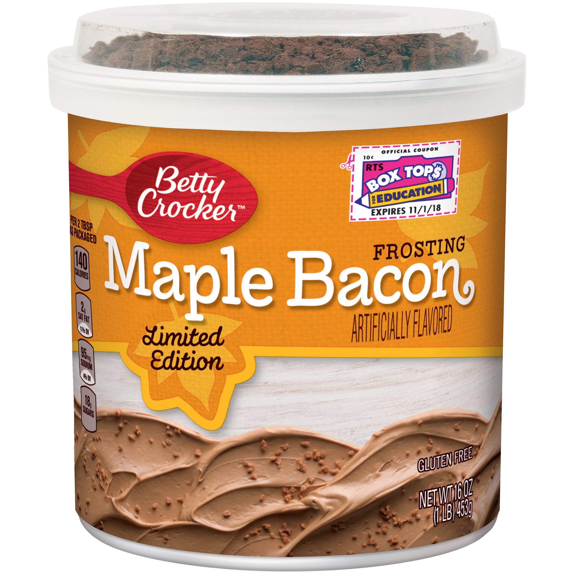 Betty Crocker Maple Bacon Frosting Shop Icing & decorations at HEB