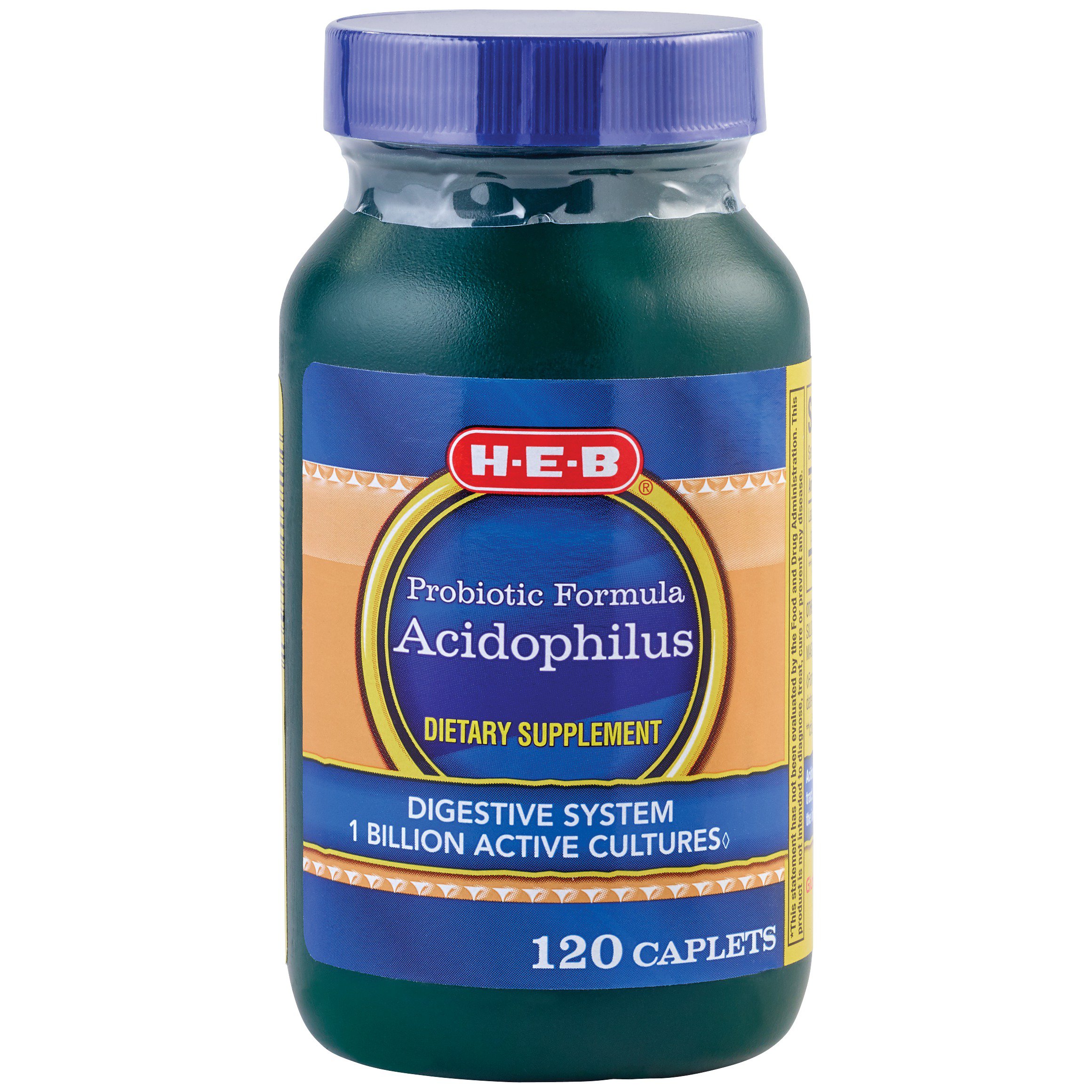 HEB Probiotic Formula Acidophilus Capsules Shop Diet & Fitness at HEB