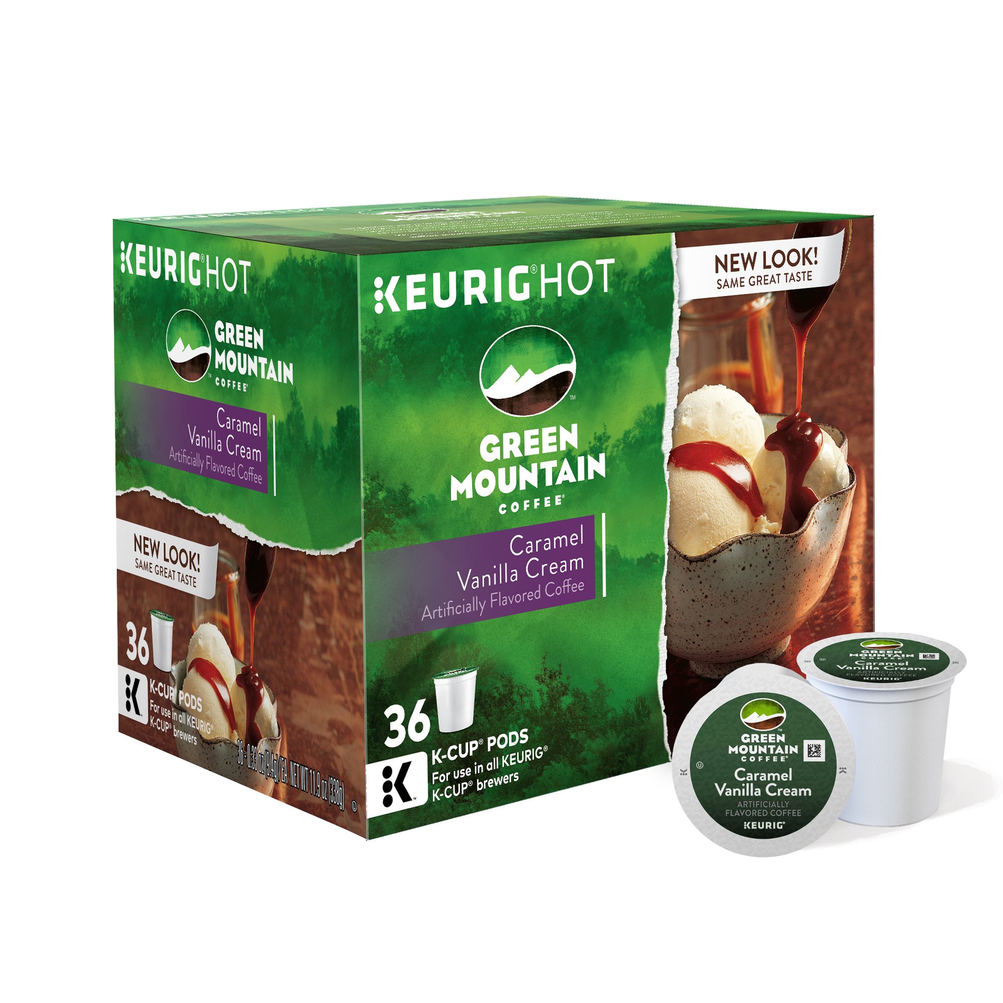 Green Mountain Coffee Caramel Vanilla Cream K Cup Shop Coffee at HEB