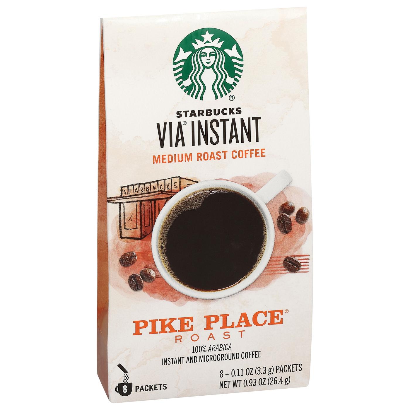 Starbucks Via Ready Brew Pikes Place Roast Medium Roast Instant Coffee; image 4 of 4